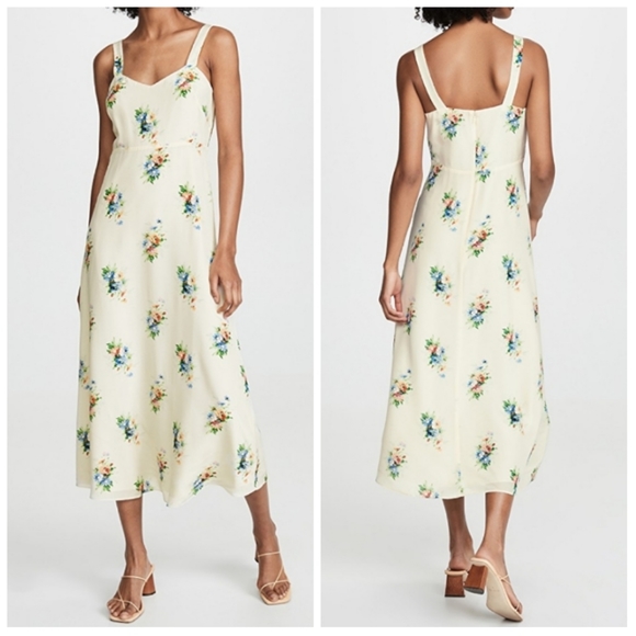 Madewell Dresses & Skirts - 🆕️ NWT Madewell Silk Cami Floral Dress sz 6